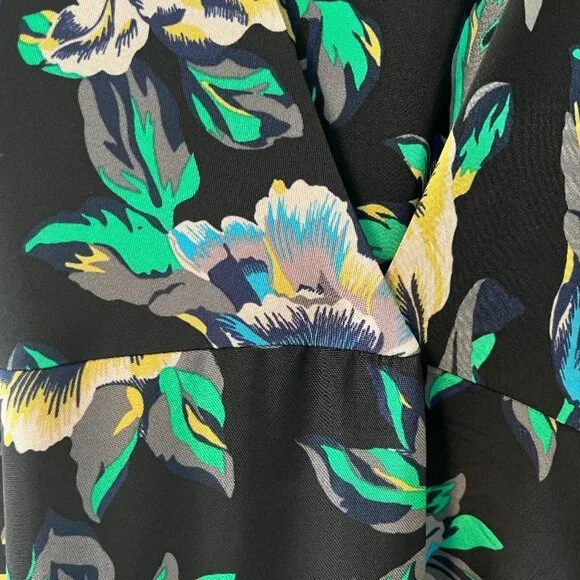 Diane von Furstenberg Silk Blend Floral Dress